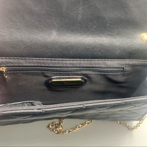 Urban Expressions Quilted Envelope Clutch Crossbody - Picture 3 of 5